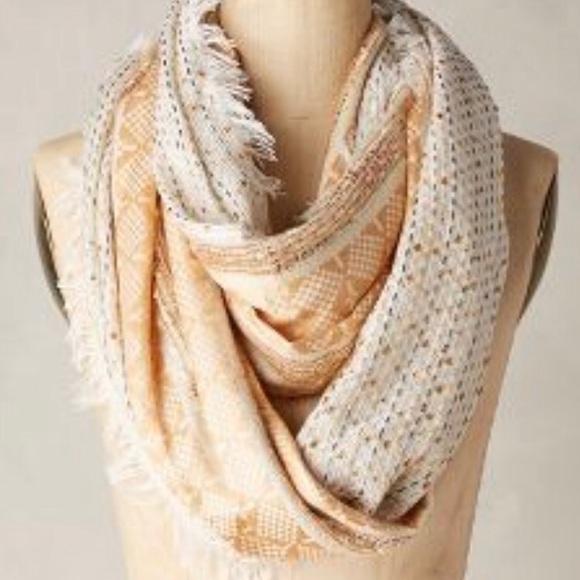 Anthropologie Accessories - New Anthropologie Gilded Infinity scarf